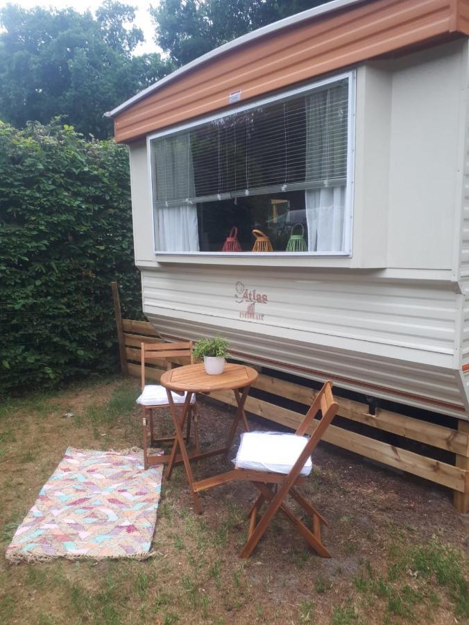 Caravan In Bosrijk Gebied Zuidlaren Exterior foto